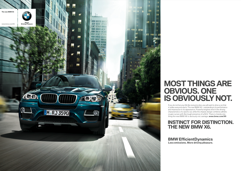 BMW X6 - Campaign
